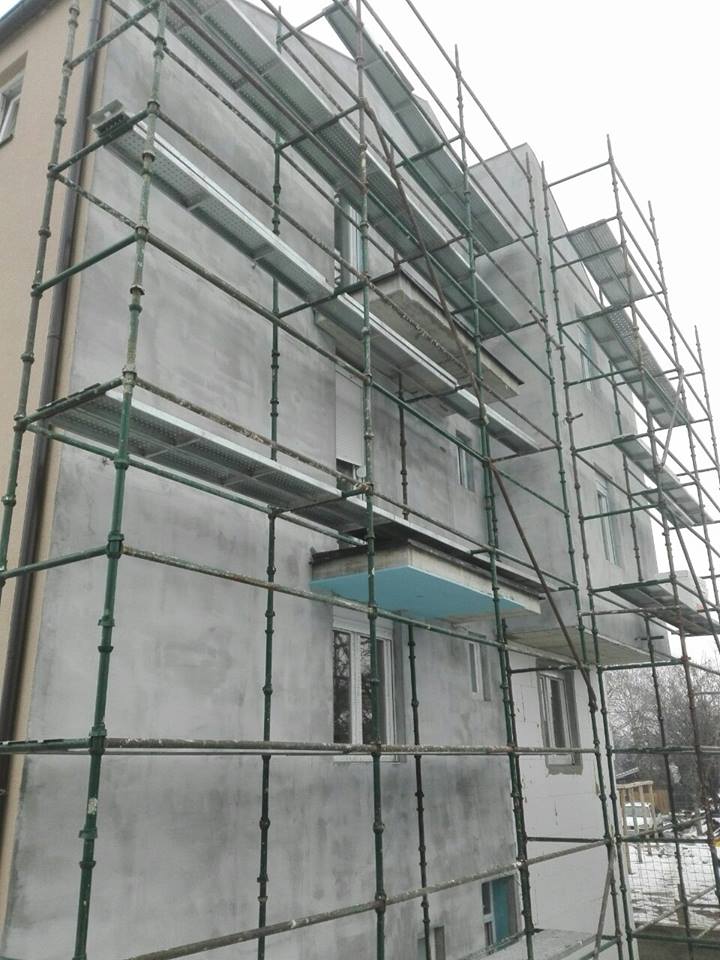 Fasada postavljanje stiropora